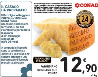 Conad PARMIGIANO REGGIANO DOP CONAD offerta