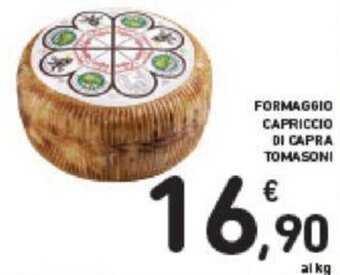 Conad FORMAGGIO CAPRICCIO DI CAPRA TOMASONI offerta