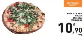 Conad PIZZA ALLA PALA RUCOLA BRESAOLA EFORMAGGIO offerta