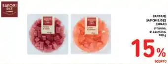 Conad TARTARE SAPORI&IDEE CONAD 100 G offerta