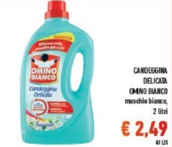 Conad CANDEGGINA DELICATA OMINO BIANCO 2 LITRI offerta