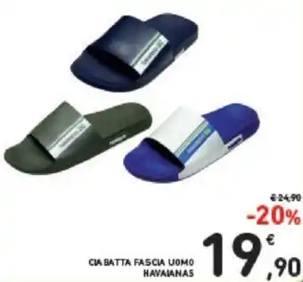 CIABATTA FASCIA UOMO HAVAIANAS
