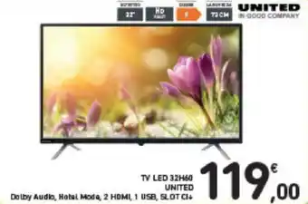 TV LED 32H60 UNITED