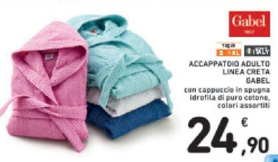 Conad GABEL ACCAPPATOIO ADULTO LINEA CRETA offerta