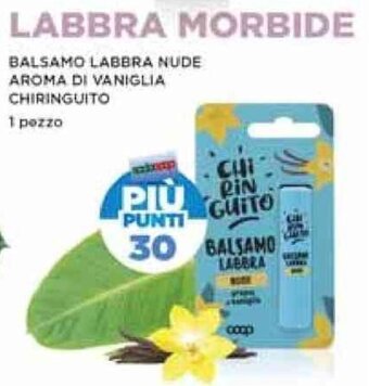 BALSAMO LABBRA NUDE AROMA DI VANIGLIA CHIRINGUITO 1 PEZZO