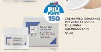 Coop CREMA VISO IDRATANTE PREVIENE LE RUGHE E ILLUMINA COSMECOS SKIN 50 ml offerta