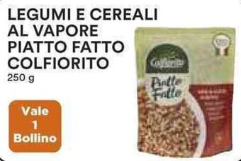 Coop LEGUMI E CEREALI AL VAPORE PIATTO FATTO COLFIORITO 250 g offerta