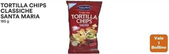 Coop TORTILLA CHIPS CLASSICHE SANTA MARIA 185 g offerta