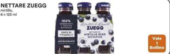 Coop NETTARE ZUEGG mirtillo, 6 x 125 ml offerta