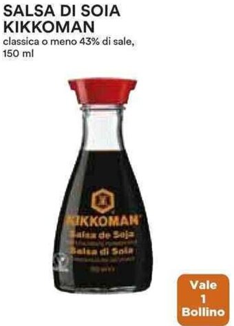 Coop SALSA DI SOIA KIKKOMAN 150 ml offerta