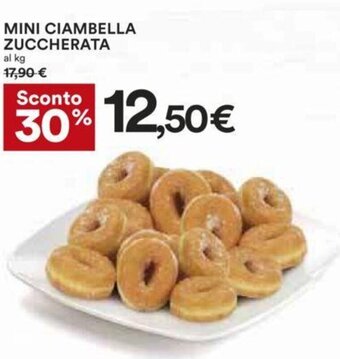 Coop MINI CIAMBELLA ZUCCHERATA offerta
