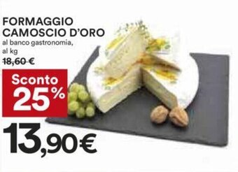 Coop FORMAGGIO CAMOSCIO D'ORO offerta