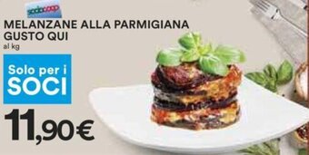 Coop MELANZANE ALLA PARMIGIANA GUSTO QUI offerta