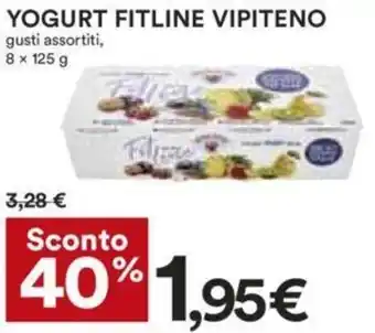 Coop YOGURT FITLINE VIPITENO 8 x 125 g offerta