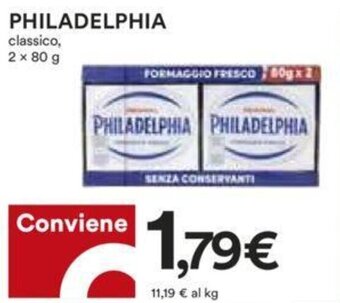 Coop PHILADELPHIA classico, 2 x 80 g offerta