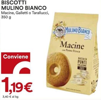 Coop BISCOTTI MULINO BIANCO 350 g offerta