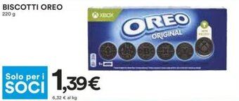 Coop BISCOTTI OREO 220 g offerta