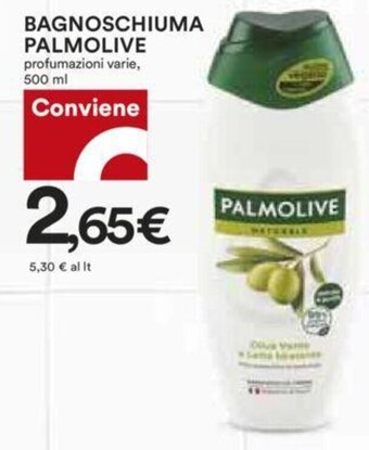 Coop BAGNOSCHIUMA PALMOLIVE profumazioni varie, 500 ml offerta