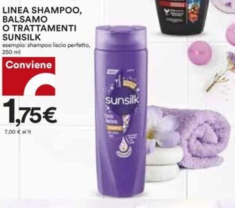 Coop LINEA SHAMPOO, BALSAMO O TRATTAMENTI SUNSILK 250 ml offerta