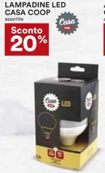 Coop LAMPADINE LED CASA COOP offerta