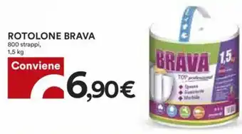 Coop ROTOLONE BRAVA 800 strappi, 1,5 kg offerta