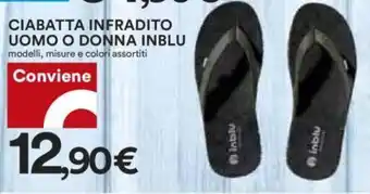 Coop CIABATTA INFRADITO UOMO O DONNA INBLU offerta