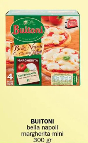 Crai BUITONI bella napoli margherita mini 300 gr offerta