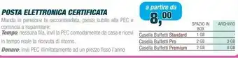 Buffetti Posta Elettronica Certificata offerta