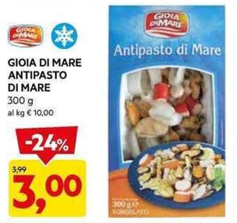 DPiù GIOIA DI MARE ANTIPASTO DI MARE 300 g offerta
