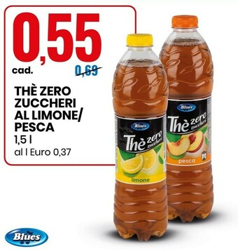 Eurospin Blues The Zero Zuccheri Al Limone offerta