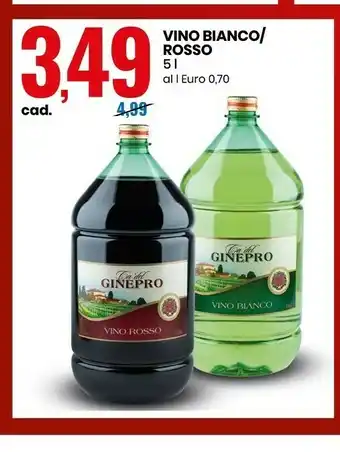 Eurospin Vino Biaco offerta