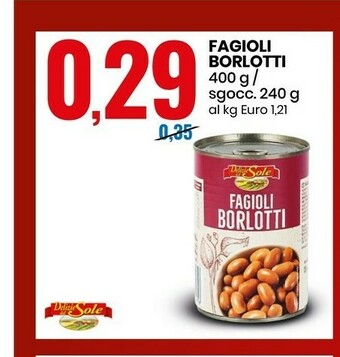 Delizie dal Sole Fagioli Borlotti