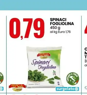 Eurospin Eurospin Spinaci Fogliolina offerta