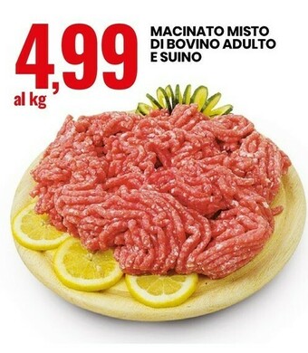 Eurospin Macinato Misto Di Bovino Adulto E Suino offerta