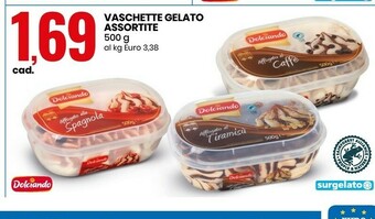 Eurospin Eurospin Vaschette Gelato offerta