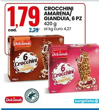 Eurospin Corcchini Amarena / Gianduia offerta
