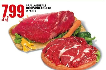 Eurospin Spalla E Reale Di Bovino Adulto A Fette offerta