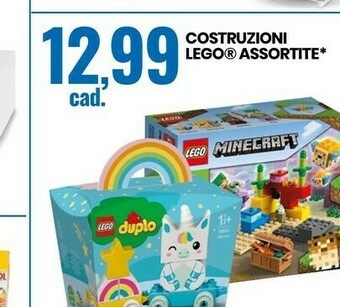 Eurospin Costruzioni Lego Minecraft offerta