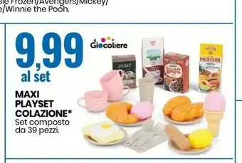 Il Giocoliere Maxi Playset Colazione