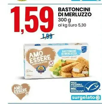Eurospin Eurospin Bastoncini Di Merluzzo offerta