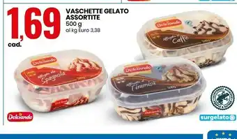 Eurospin Eurospin Vaschette Gelato offerta