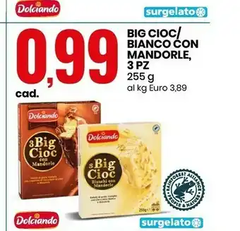 Eurospin Big Cioc Bianco Con Mandorle offerta