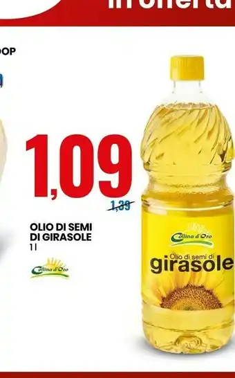 Eurospin Collina d'oro Olio Di Semi Di Girasole 1000 G(ml) offerta