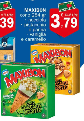 Crai MAXIBON cono 284 gr offerta