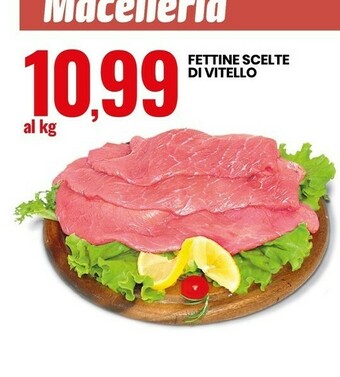 Eurospin Fettine Scelte Di Vitello offerta