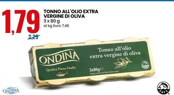 Eurospin Eurospin Tonno All'olio Extra Vergine Di Olivia offerta