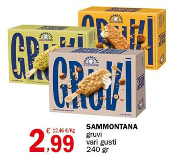 Crai SAMMONTANA gruvi vari gusti 240 gr offerta