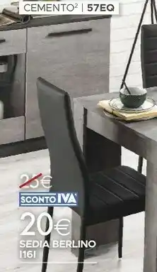 Mondo Convenienza Sconto Iva Sedia Berlino offerta