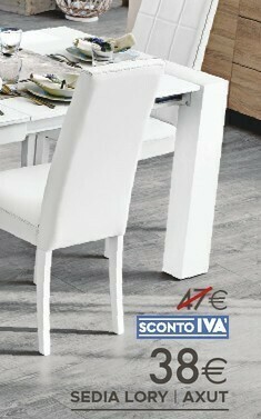 Mondo Convenienza Sedia Lory offerta