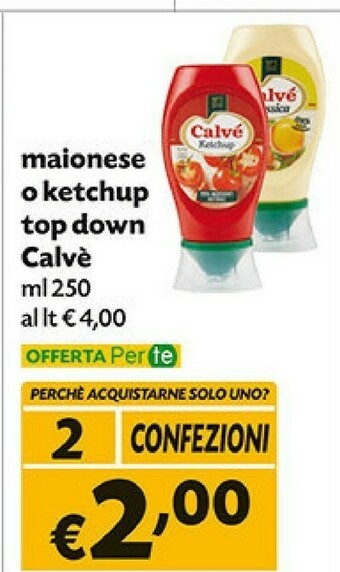 Pam Calvè Maionese Classica offerta
